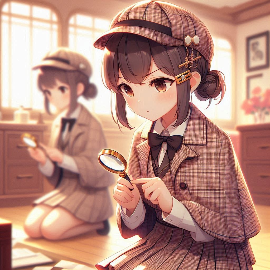 美少女探偵(DALL-E) | の人気AIイラスト・グラビア