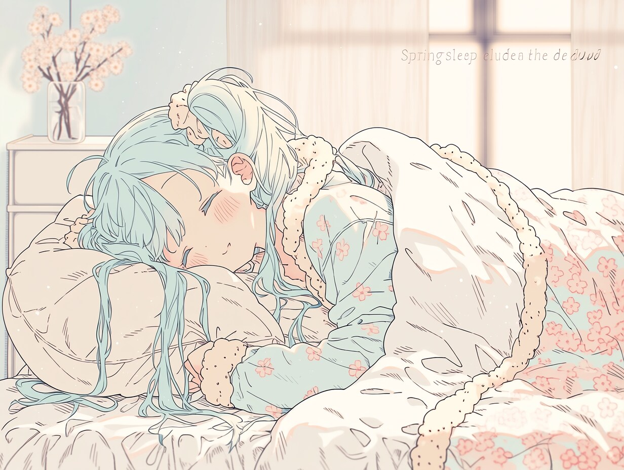 Spring sleep eludes the dawn | の人気AIイラスト・グラビア