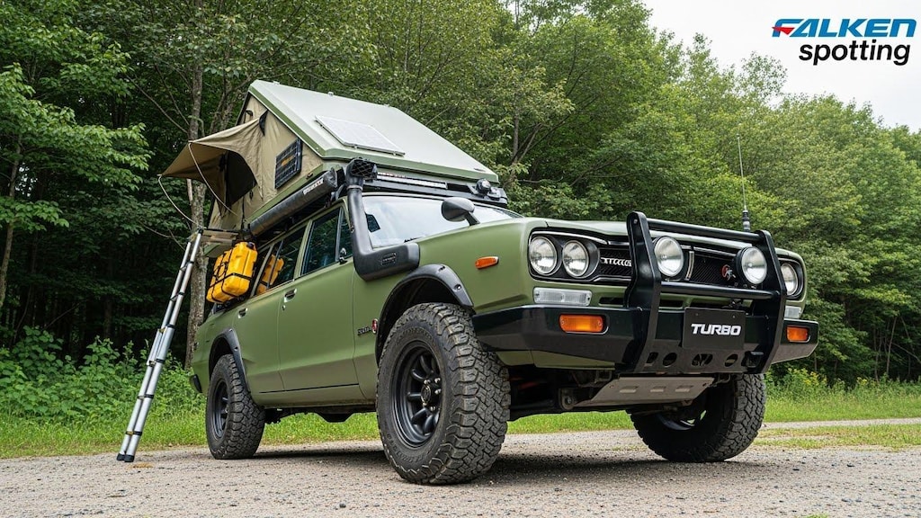 スカイラインワゴンキャンピングカー