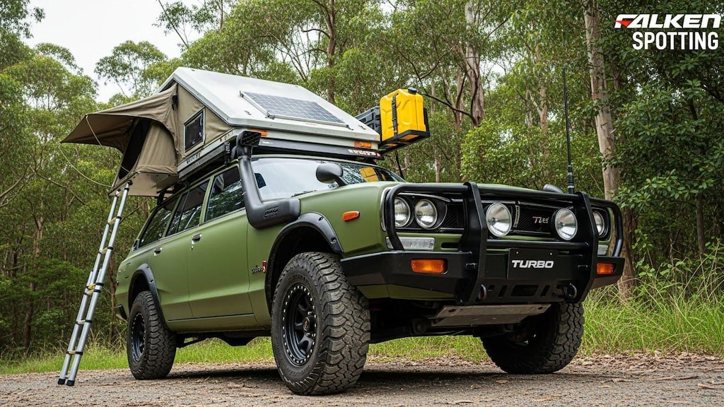 スカイラインワゴンキャンピングカー