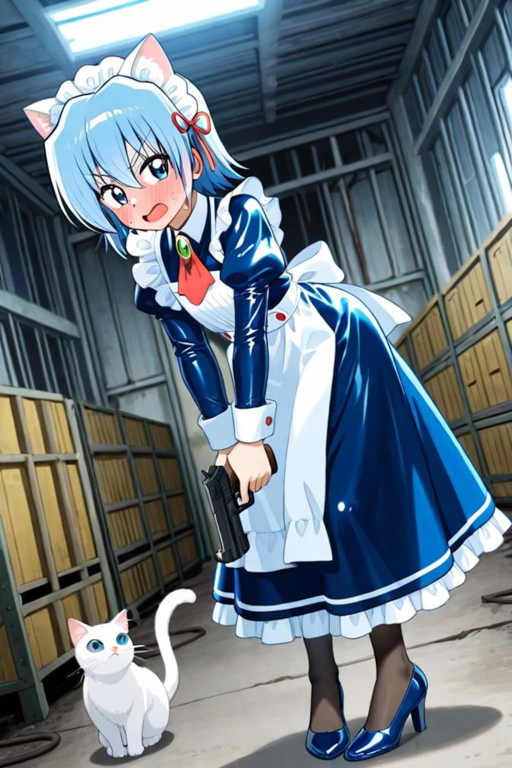 ハヤテのごとく　綾崎ハヤテ　銃