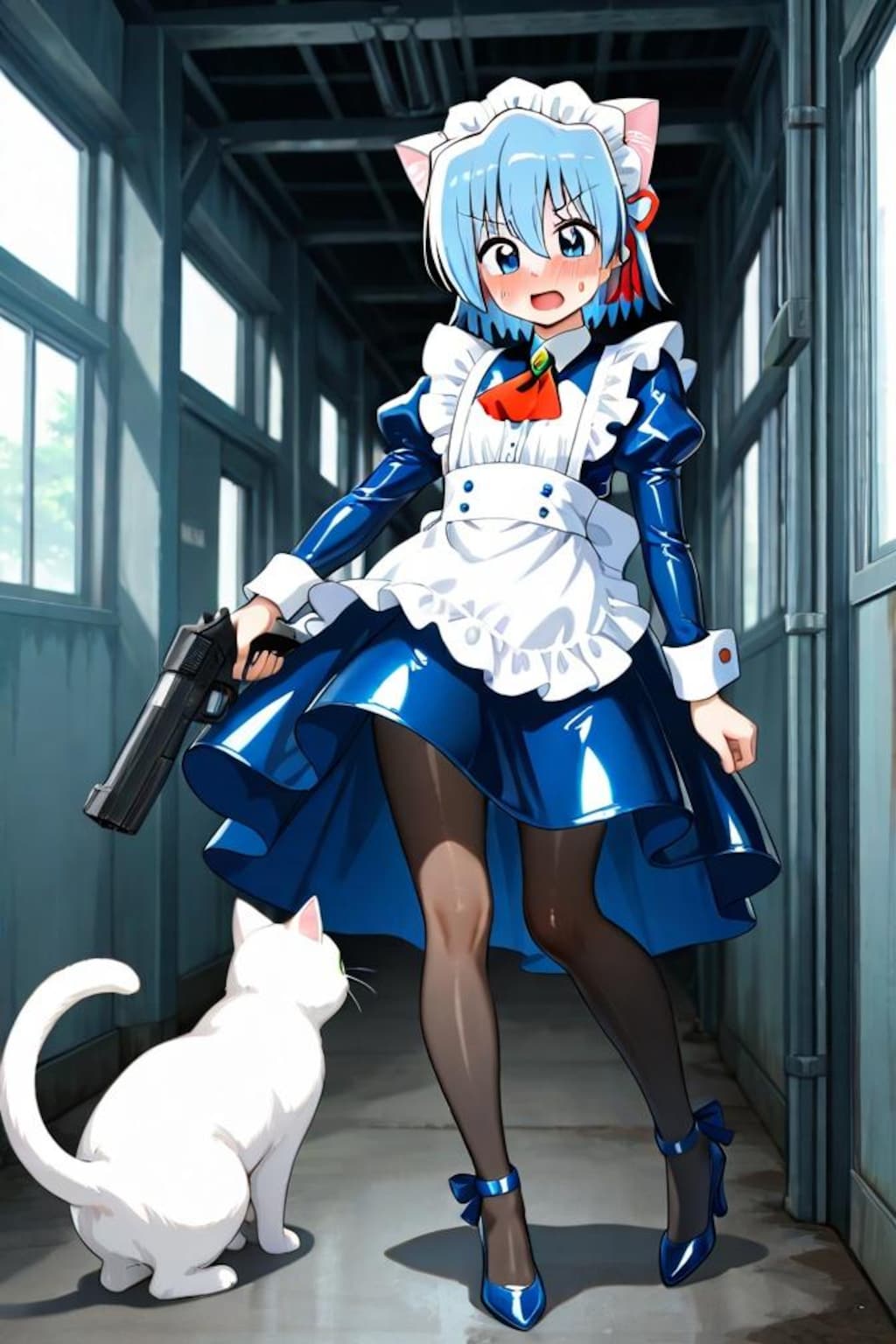 ハヤテのごとく　綾崎ハヤテ　銃