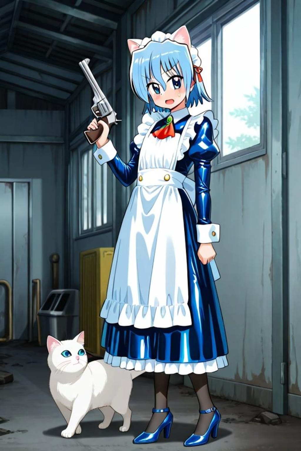ハヤテのごとく　綾崎ハヤテ　銃