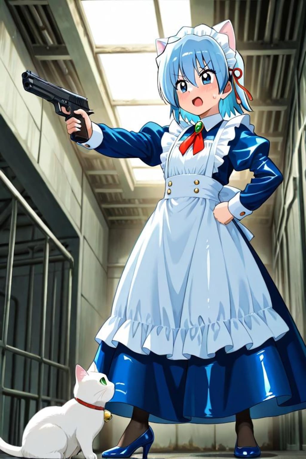 ハヤテのごとく　綾崎ハヤテ　銃