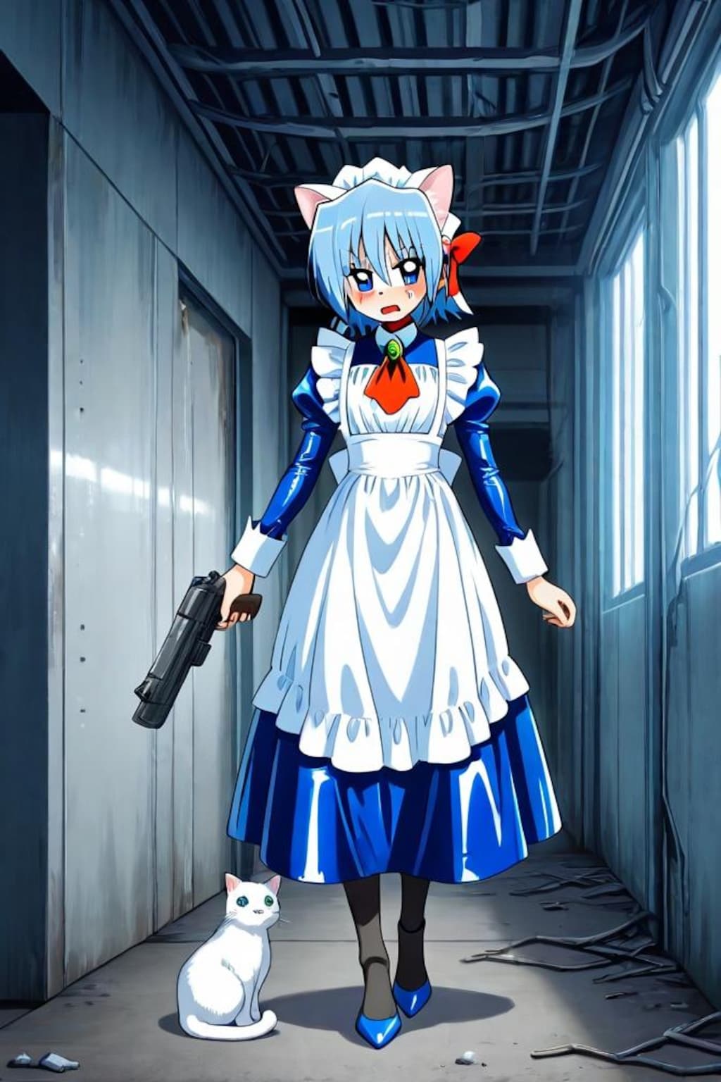 ハヤテのごとく　綾崎ハヤテ　銃