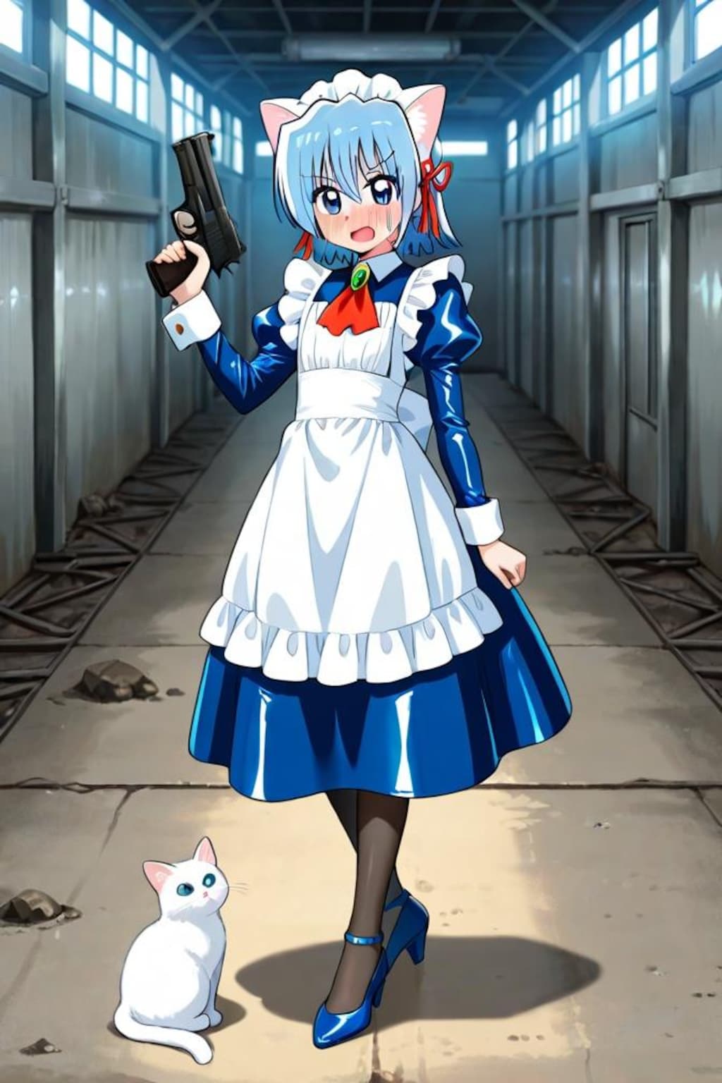 ハヤテのごとく　綾崎ハヤテ　銃