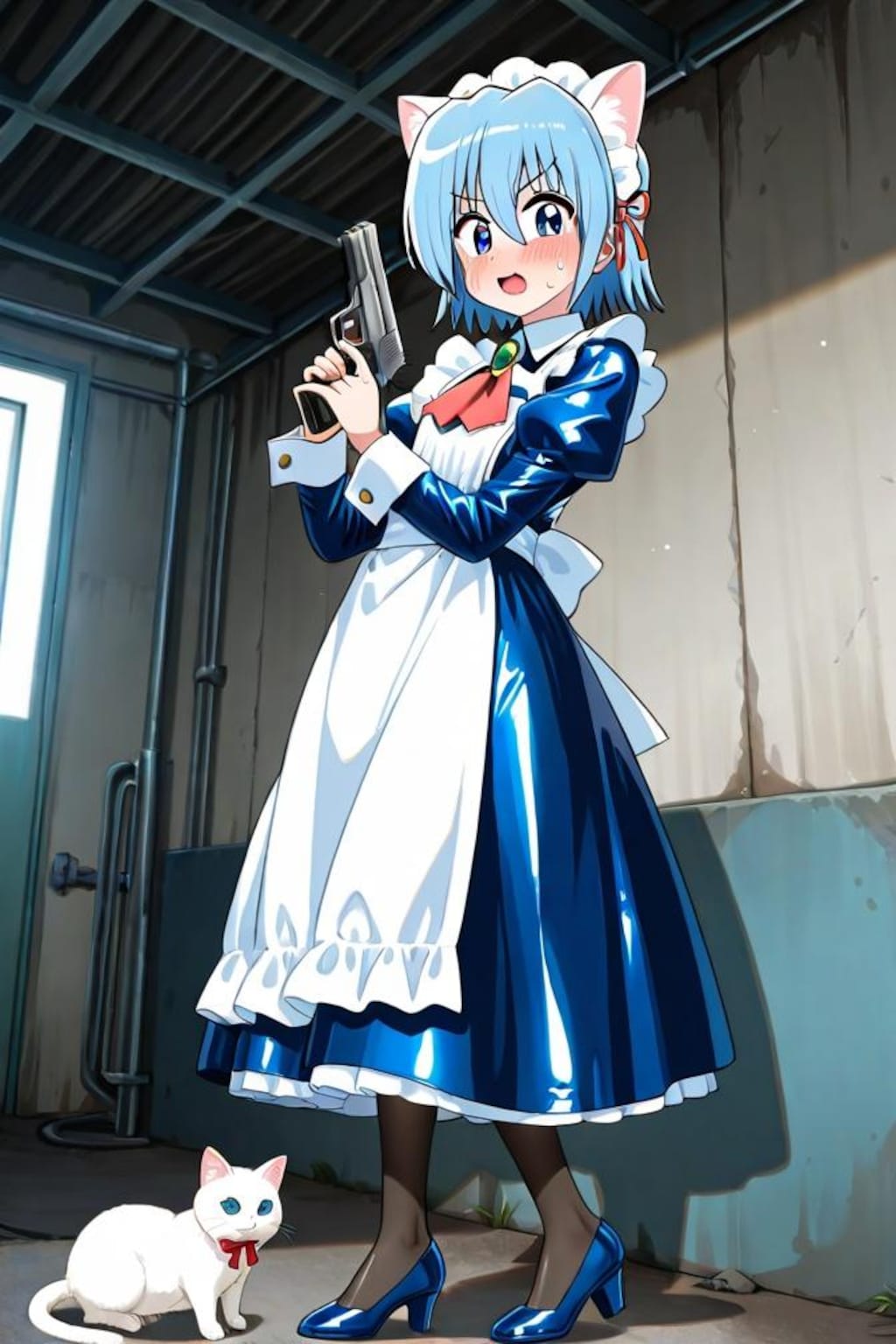 ハヤテのごとく　綾崎ハヤテ　銃