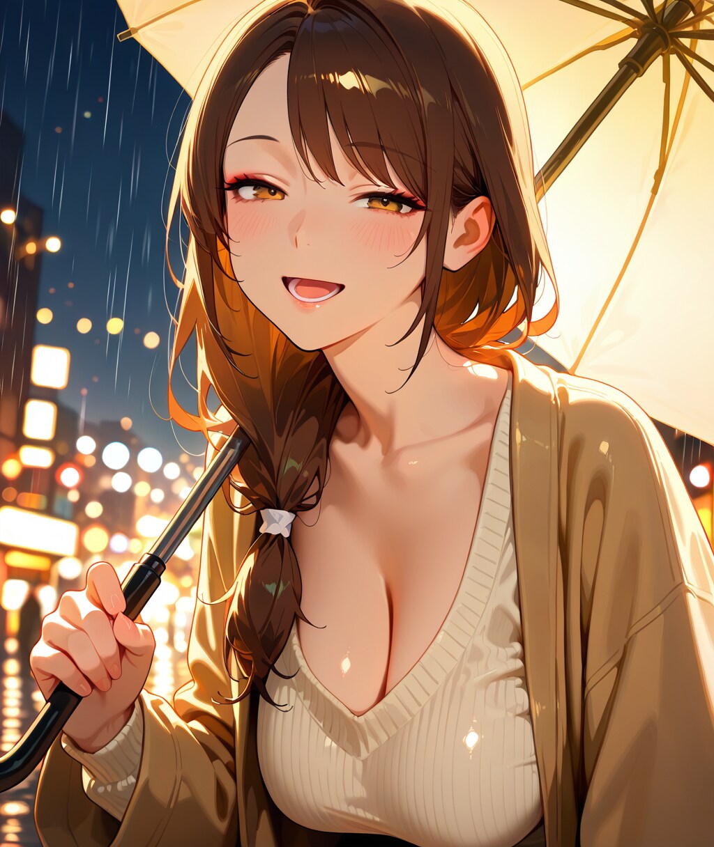 陽子｜雨も悪くないね☔