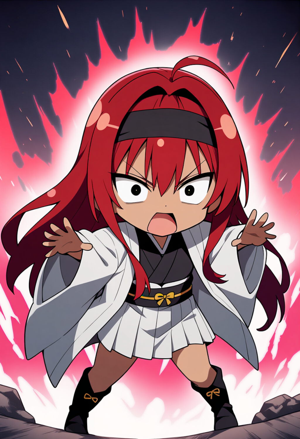 ちび月羽バトル