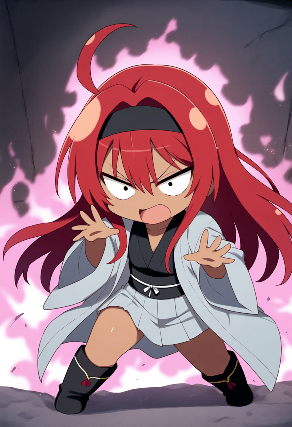 ちび月羽バトル