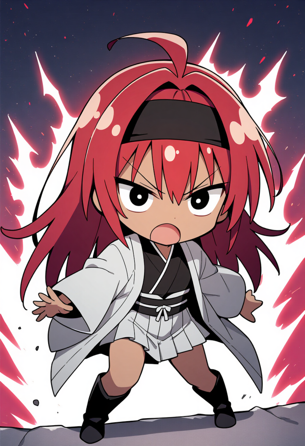 ちび月羽バトル