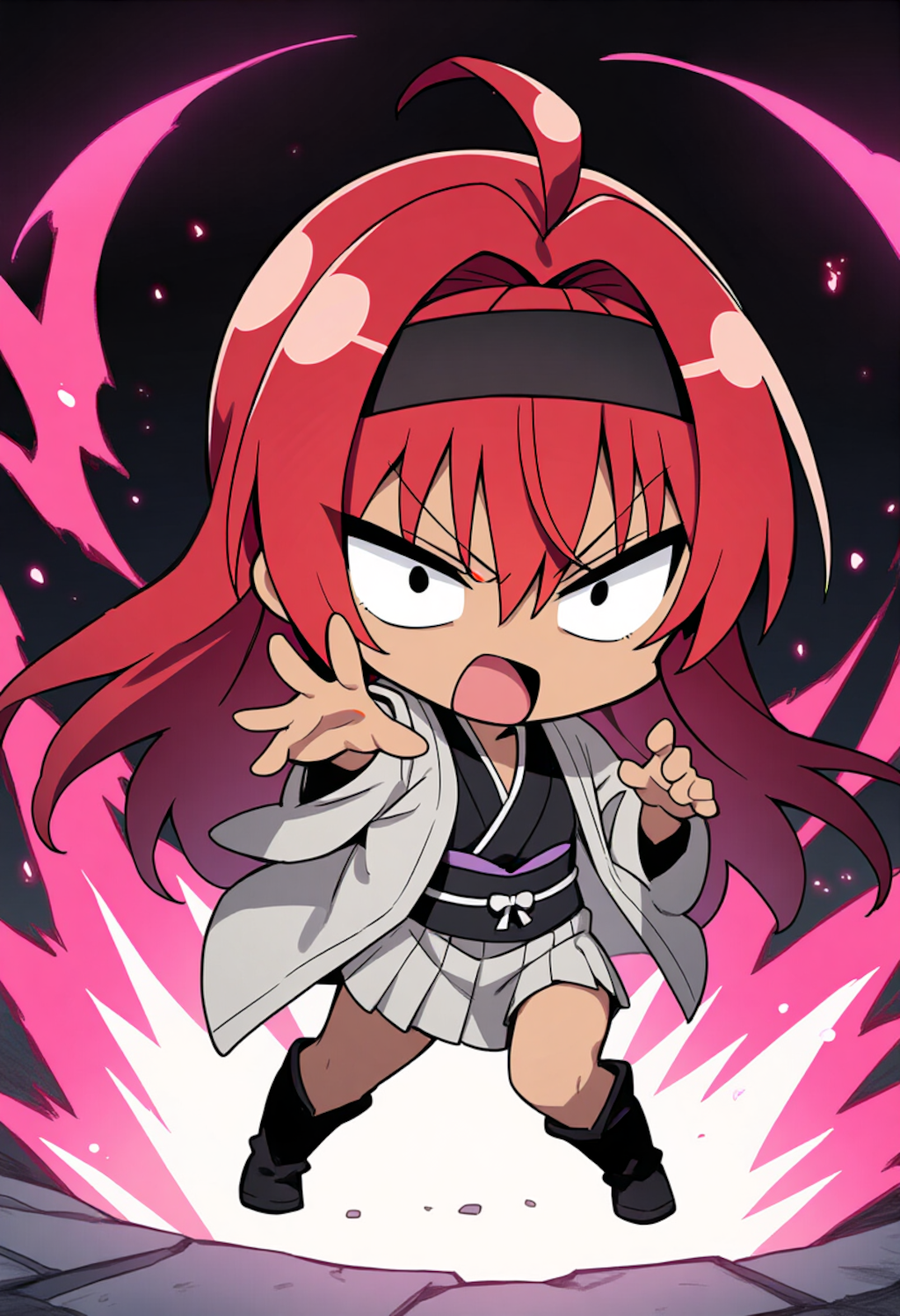 ちび月羽バトル