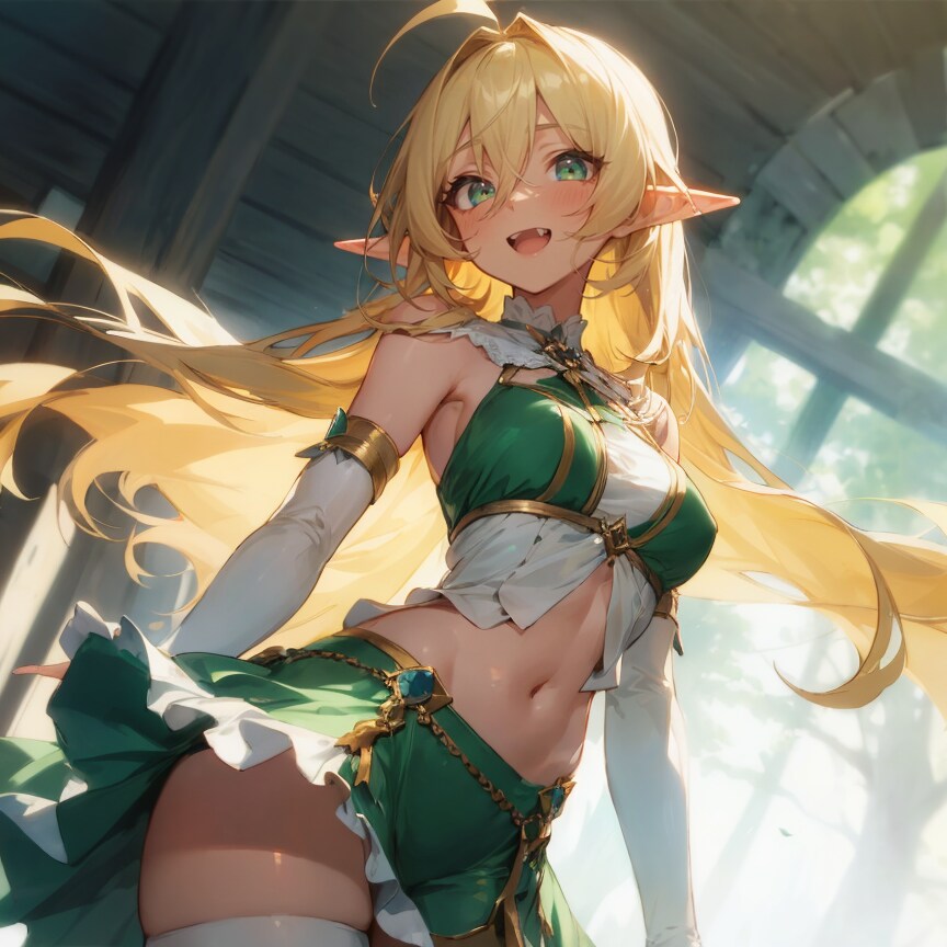 森のエルフさん