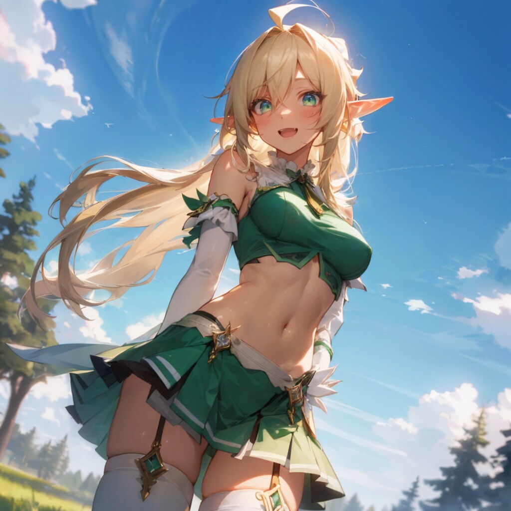 森のエルフさん