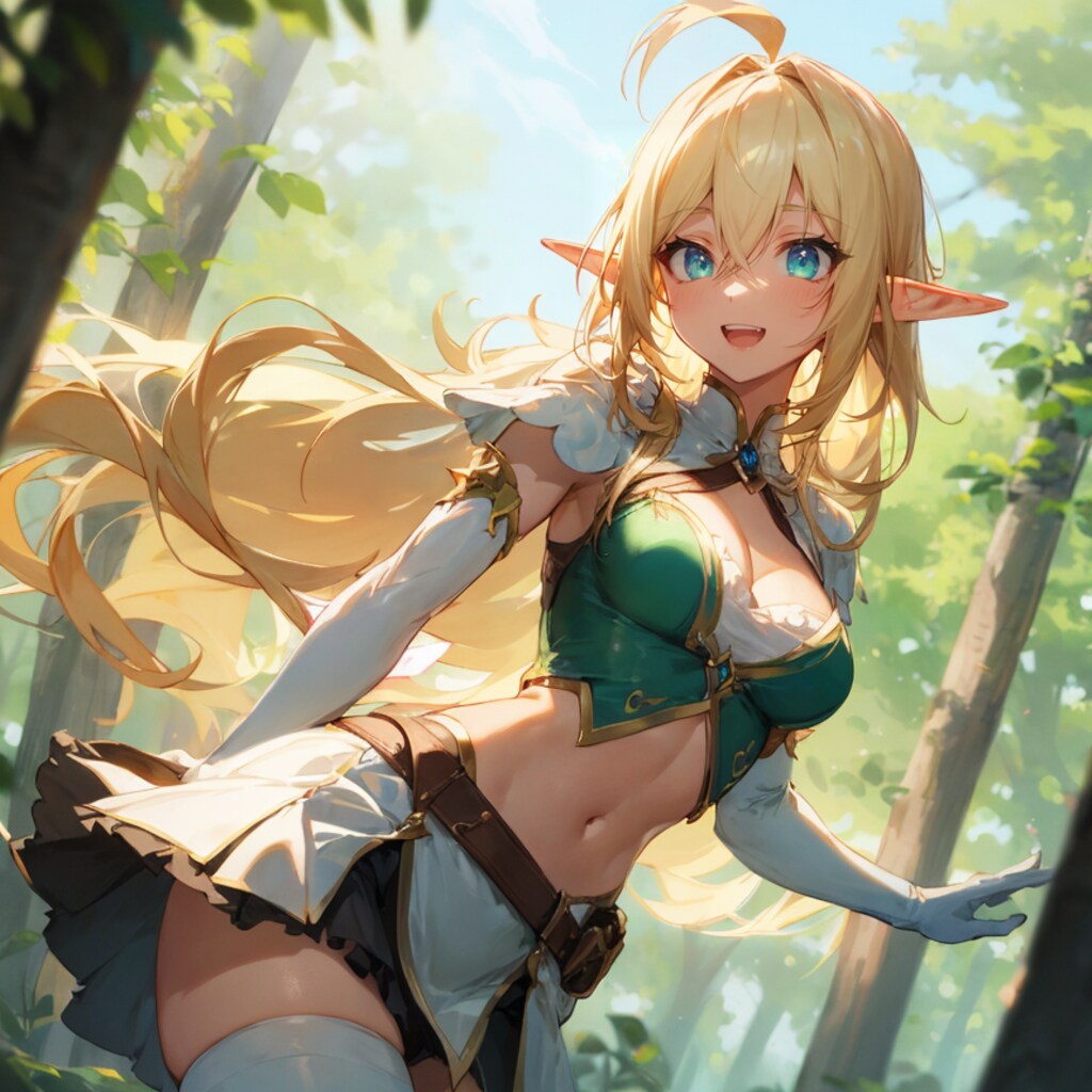 森のエルフさん