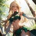 森のエルフさん 4枚目