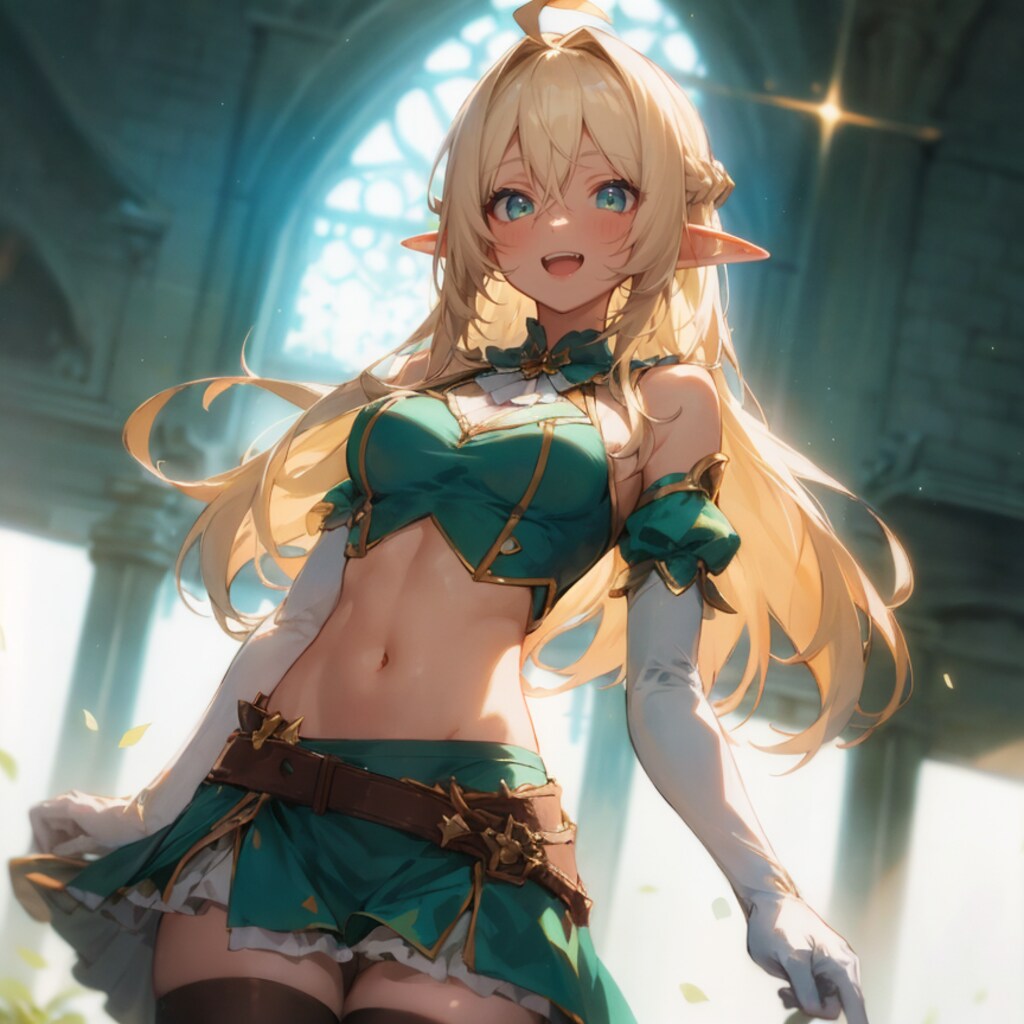 森のエルフさん