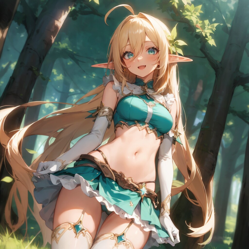 森のエルフさん