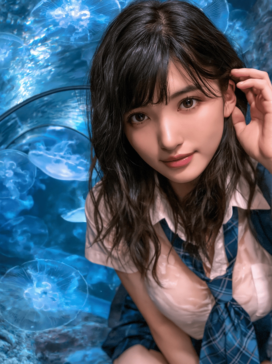 水族館のクラゲ
