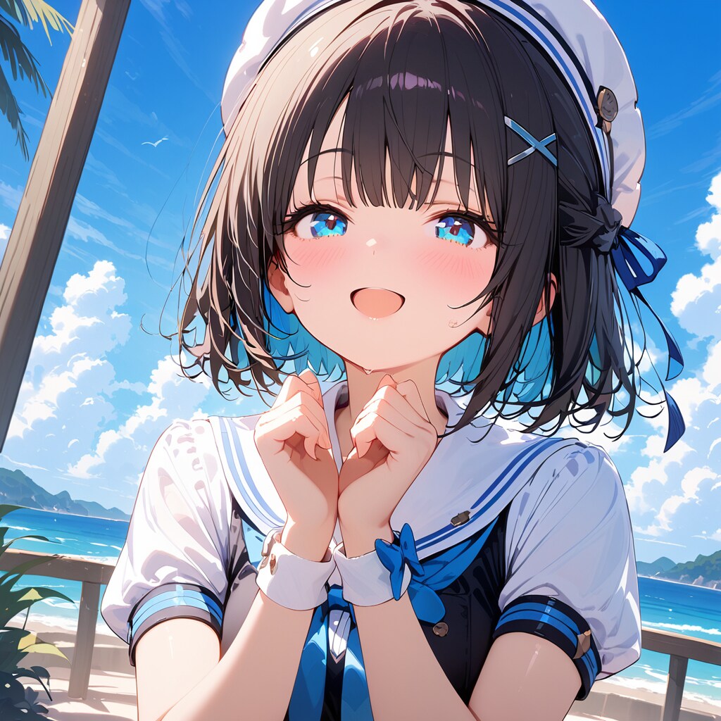 えへへー（HALOテスト） | の人気AIイラスト・グラビア