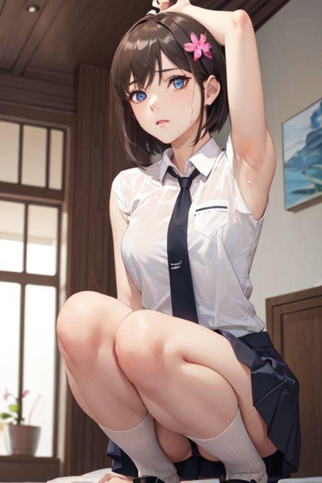 「脇が見たいとか、キモチワルイです。」