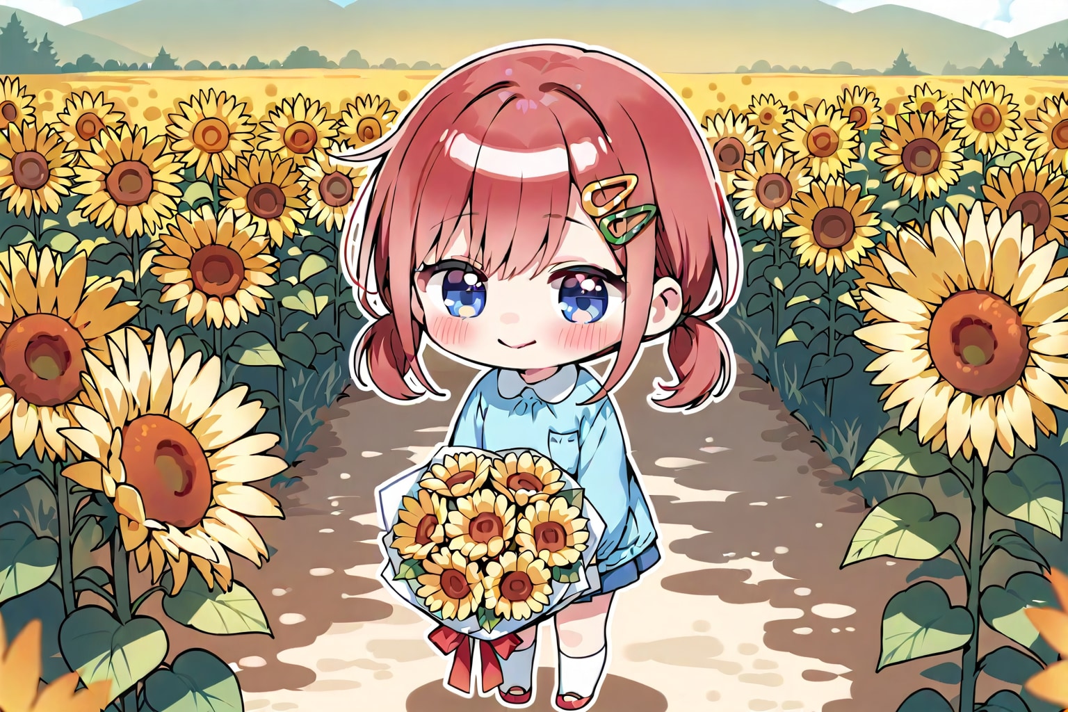 花束をあなたに～幼稚園児小鈴ちゃん～