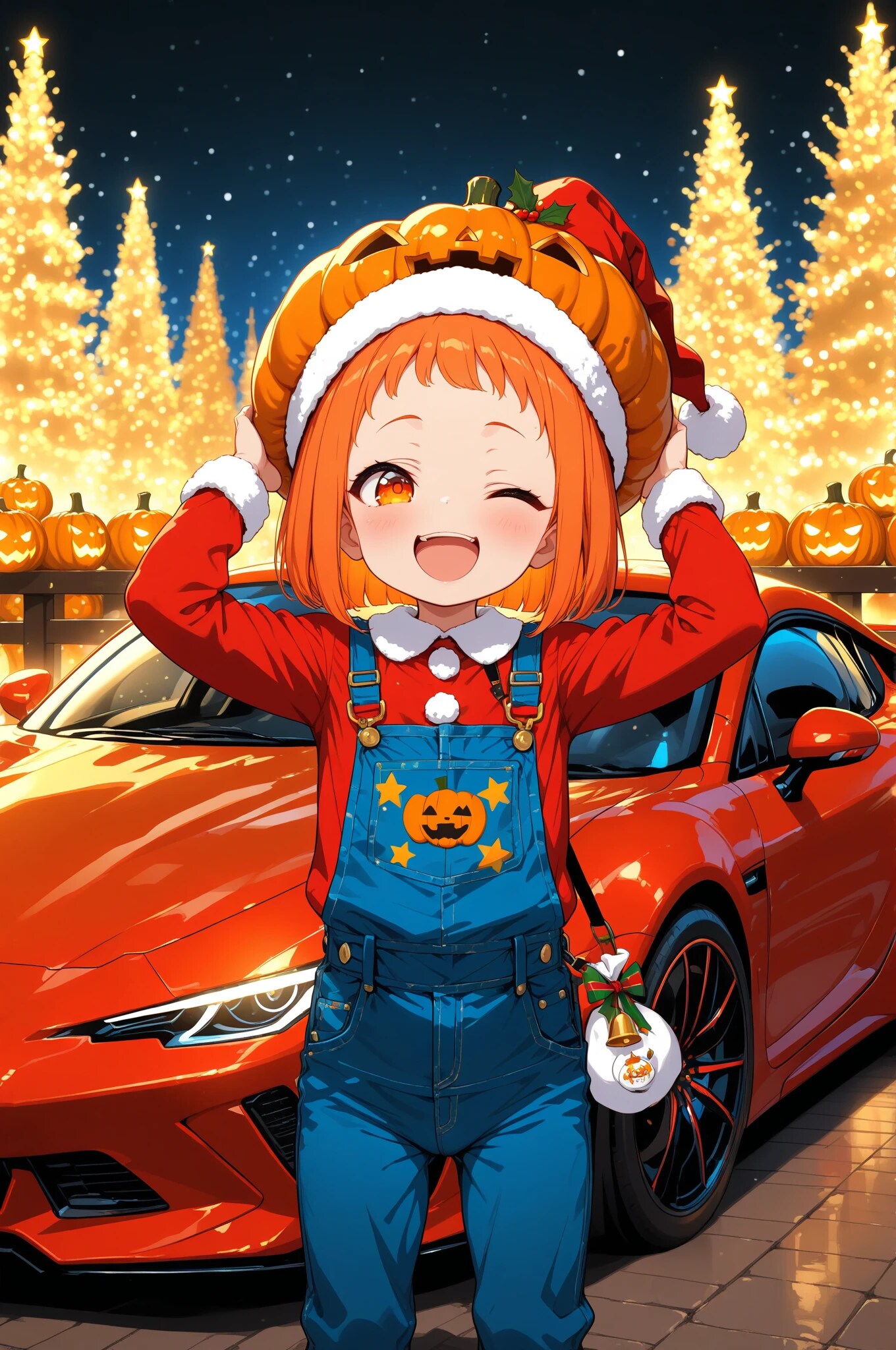スポーツカーを所持したクランちゃん✌