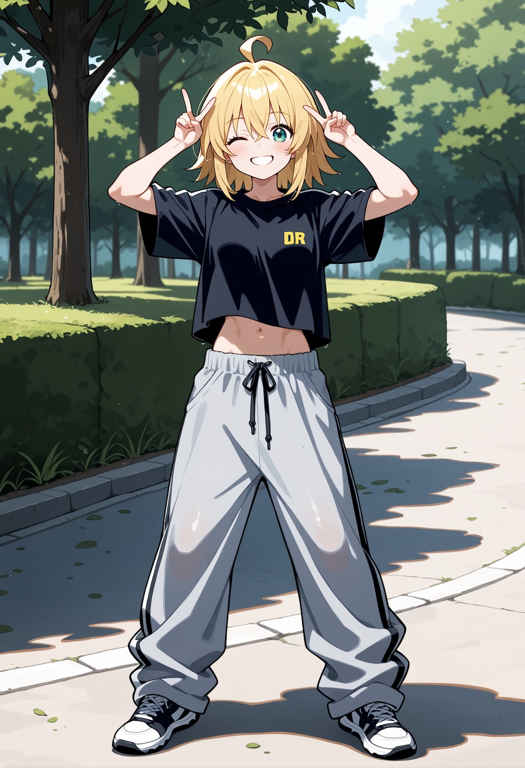 【今日の腹筋】Off Day, Strong Core