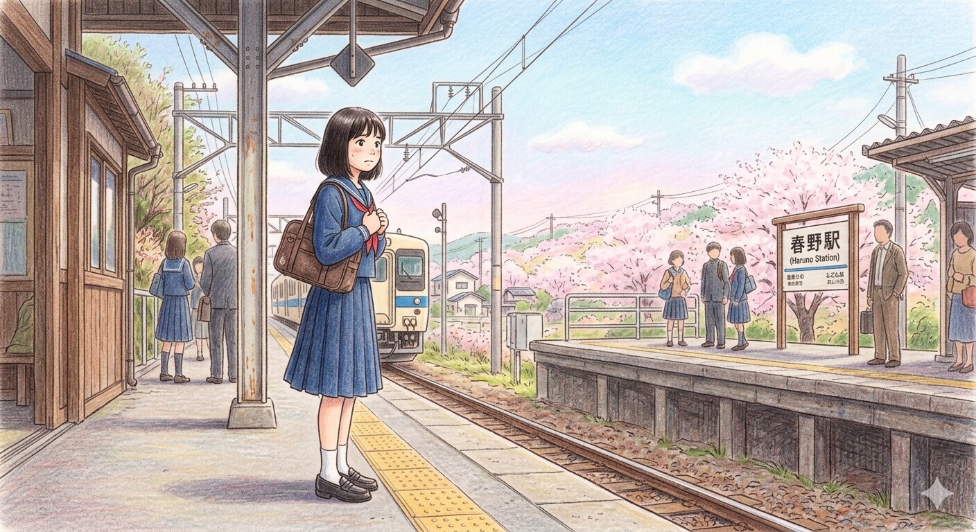 はじめての通学電車