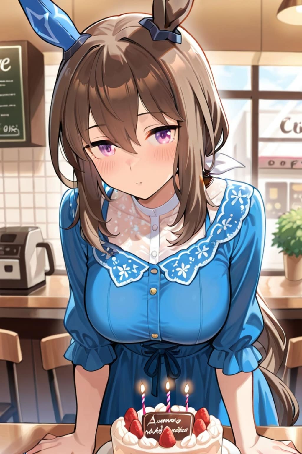 お誕生日のアドマイヤベガ🎂