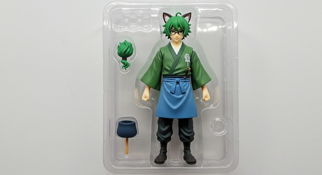 和菓子屋ねこフィギュア