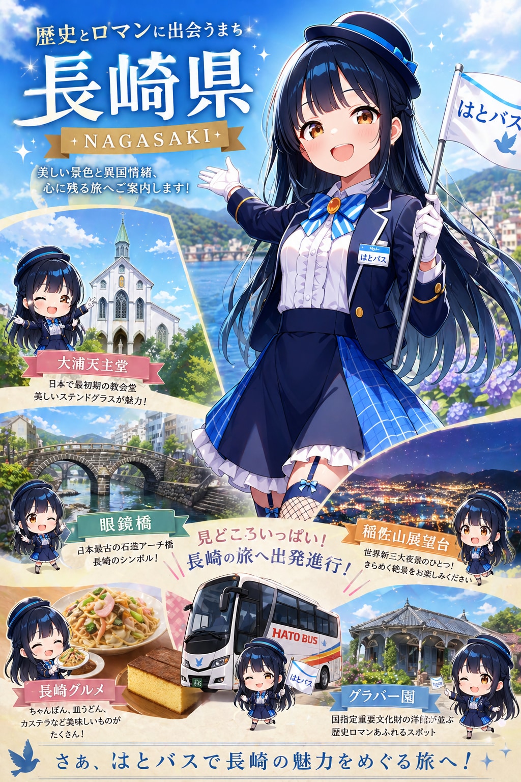 長崎県ツアー | の人気AIイラスト・グラビア