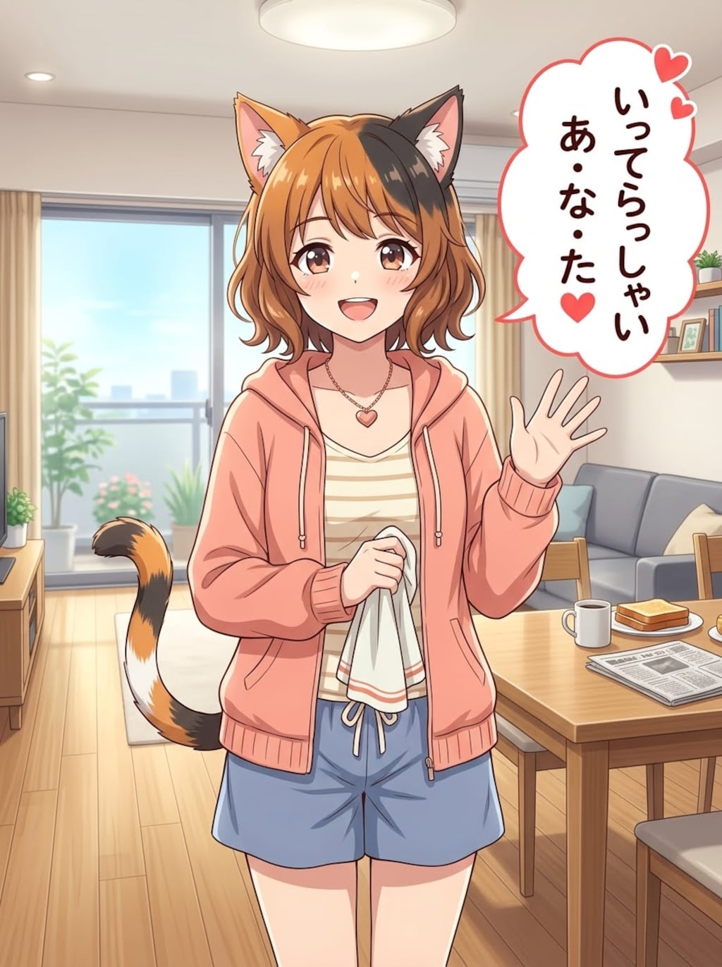 いってらっしゃい あ・な・た❤️