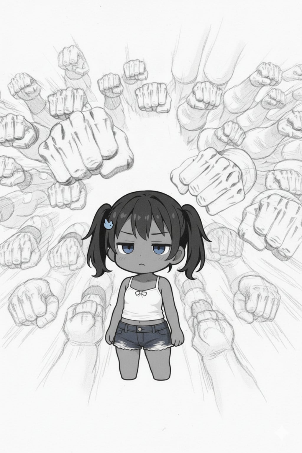 【のっかり投稿】こなつちゃん天帰演出・北斗百裂拳が出来るまで＋おまけ3枚目