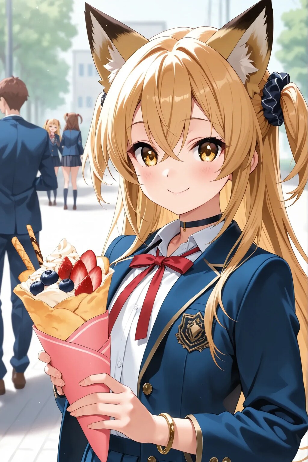 クレープとミラゴールディちゃん💖