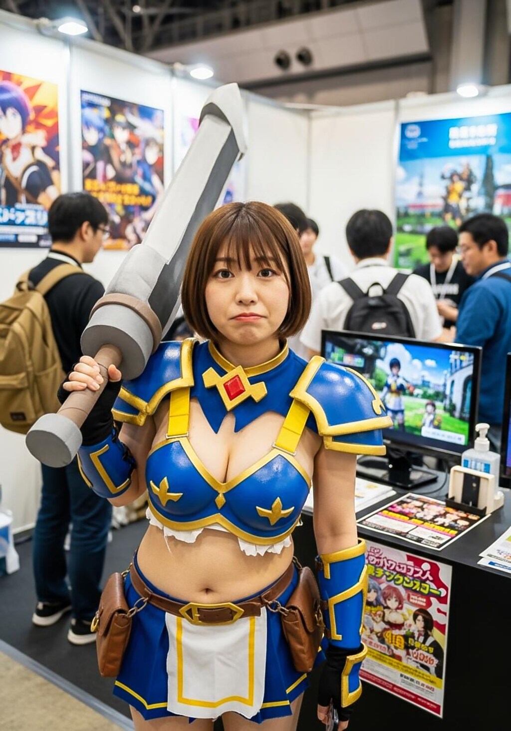 TGSに出展してみたが予算が尽きたブース