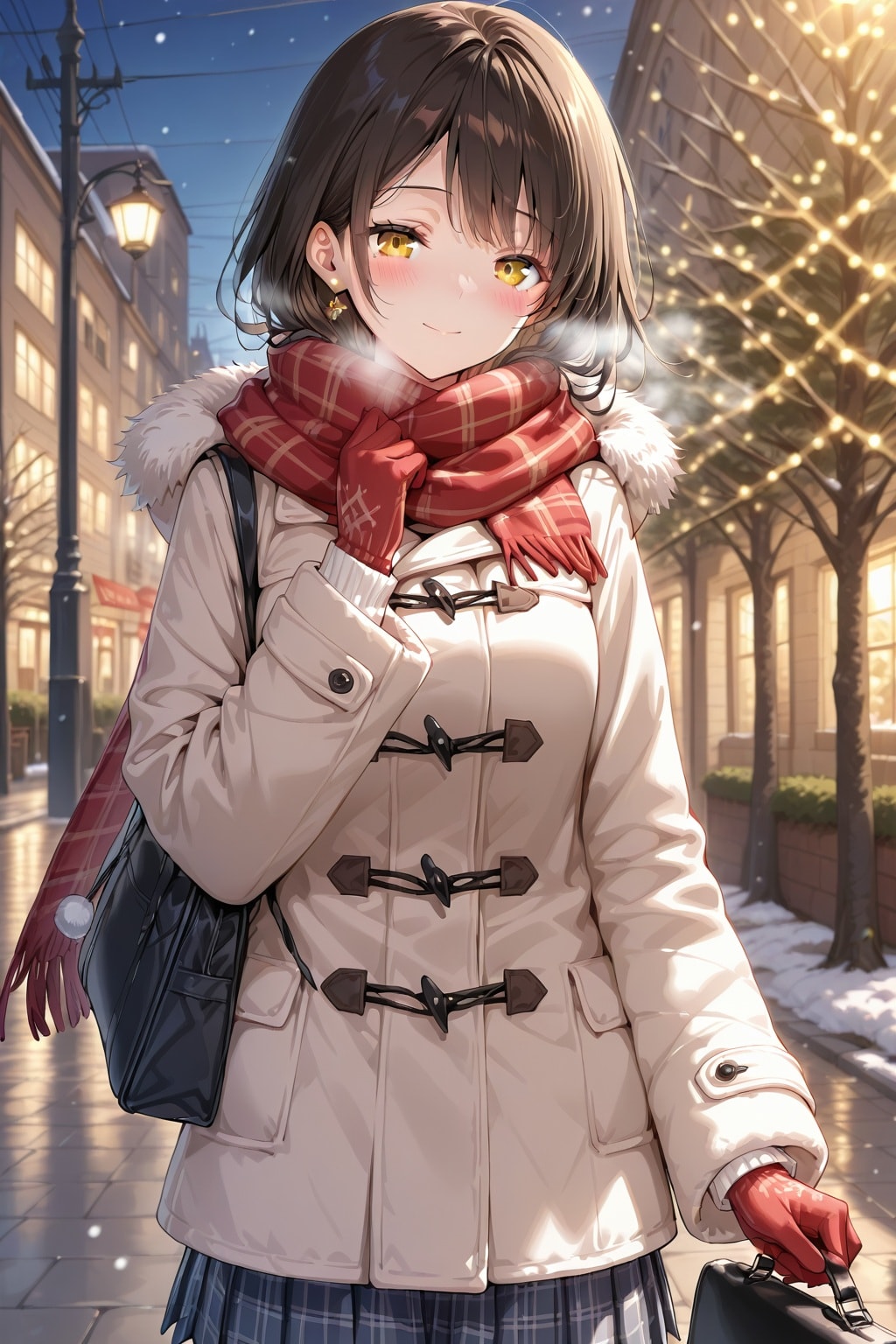 冬の美少女 | の人気AIイラスト・グラビア