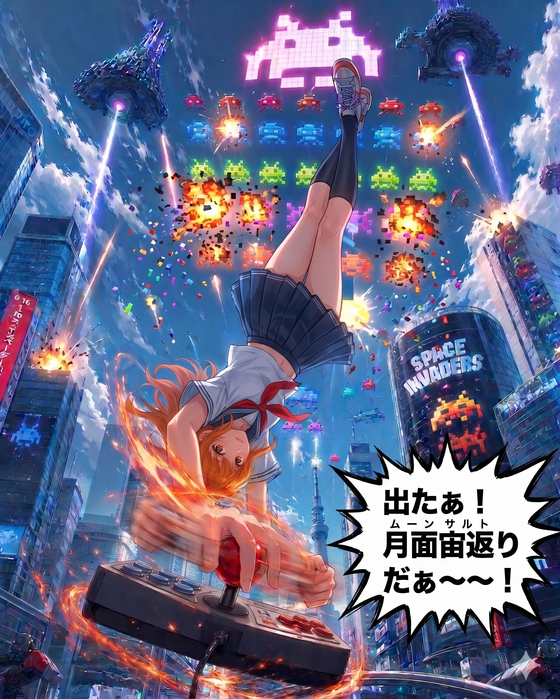 ムーンサルトり!!