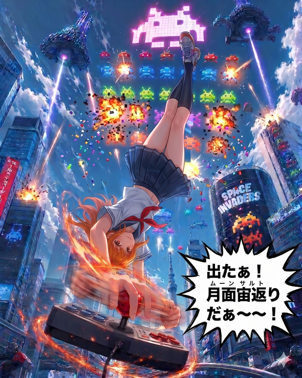 ムーンサルトり!!