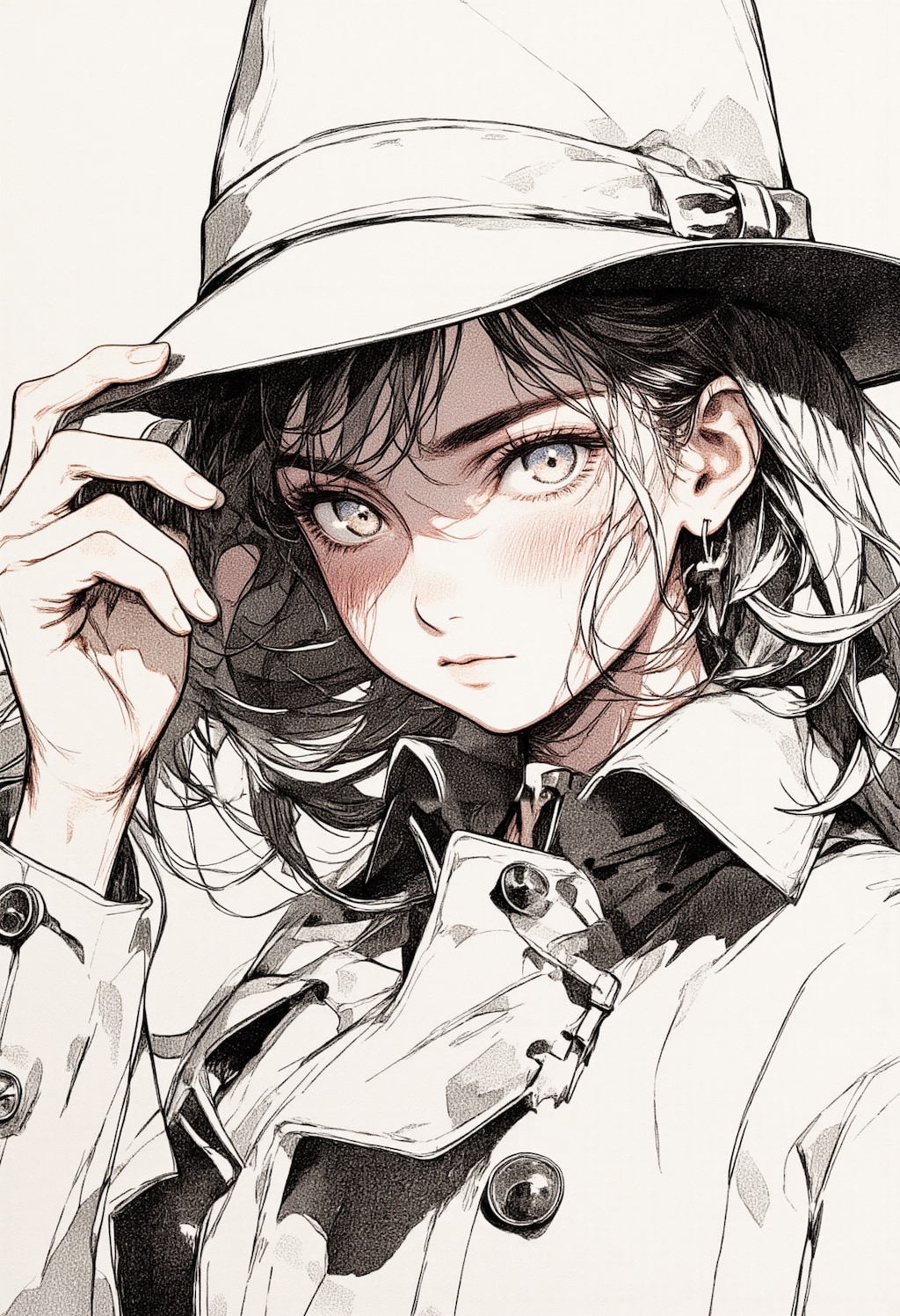 フェドラハットとコート