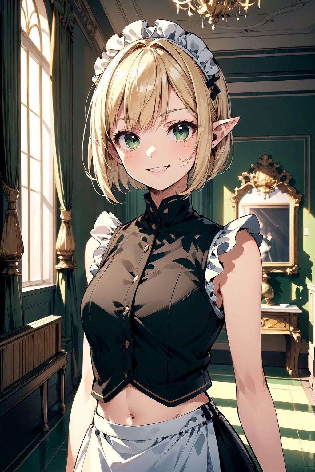 7人メイド(黄)の部屋