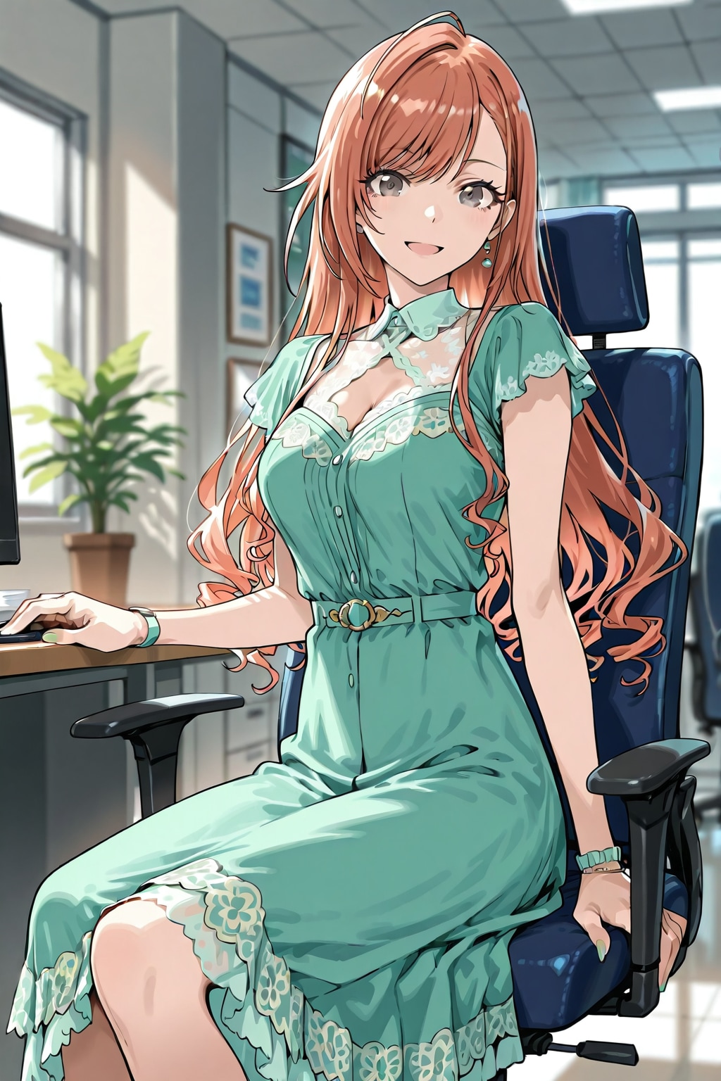 初生成画像　有栖川夏葉ちゃん