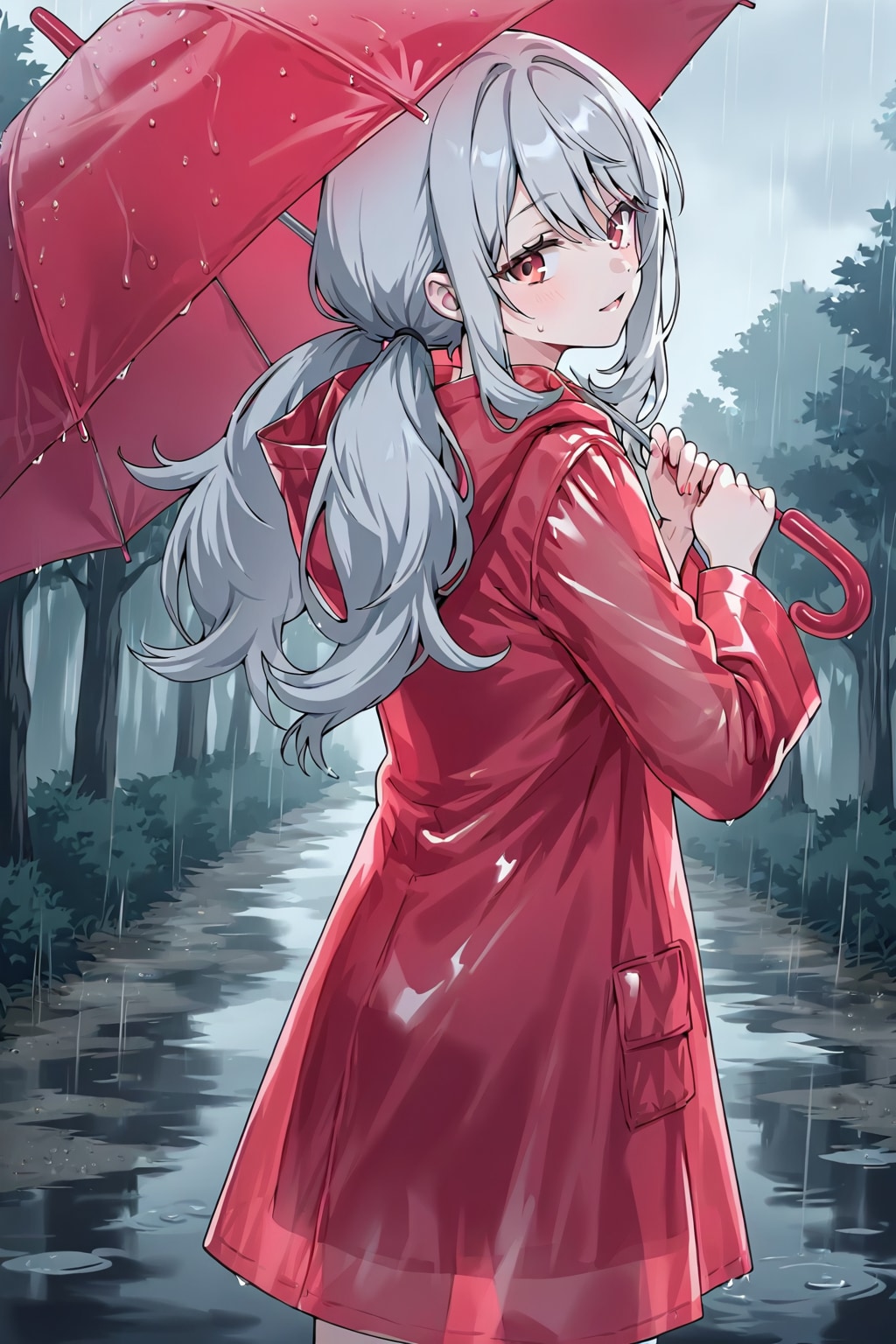 赤ずきん風少女 | の人気AIイラスト・グラビア
