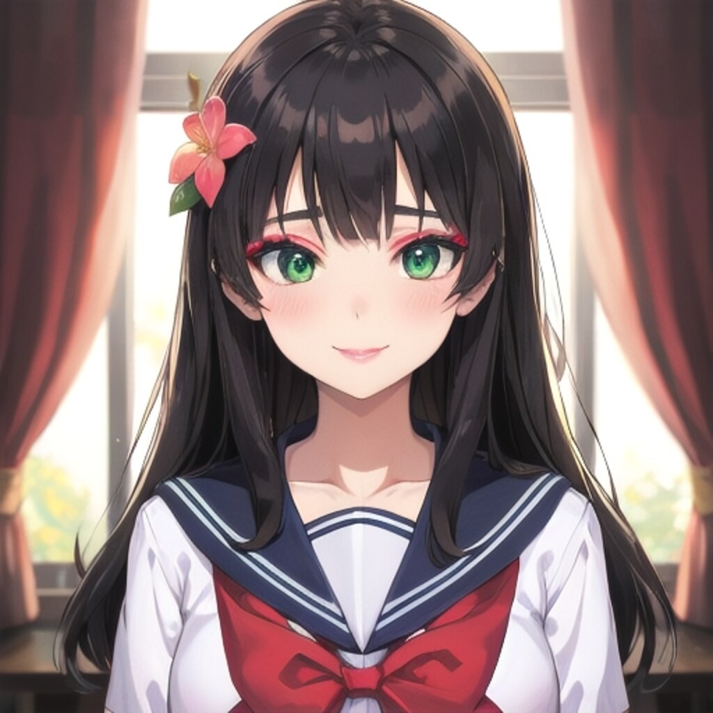 黒髪娘（佐天さん）