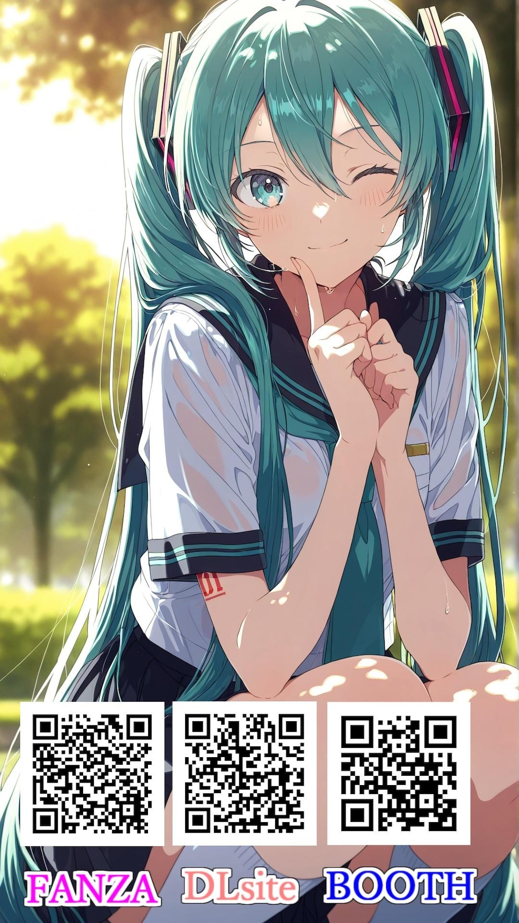 セーラー服のミクさん