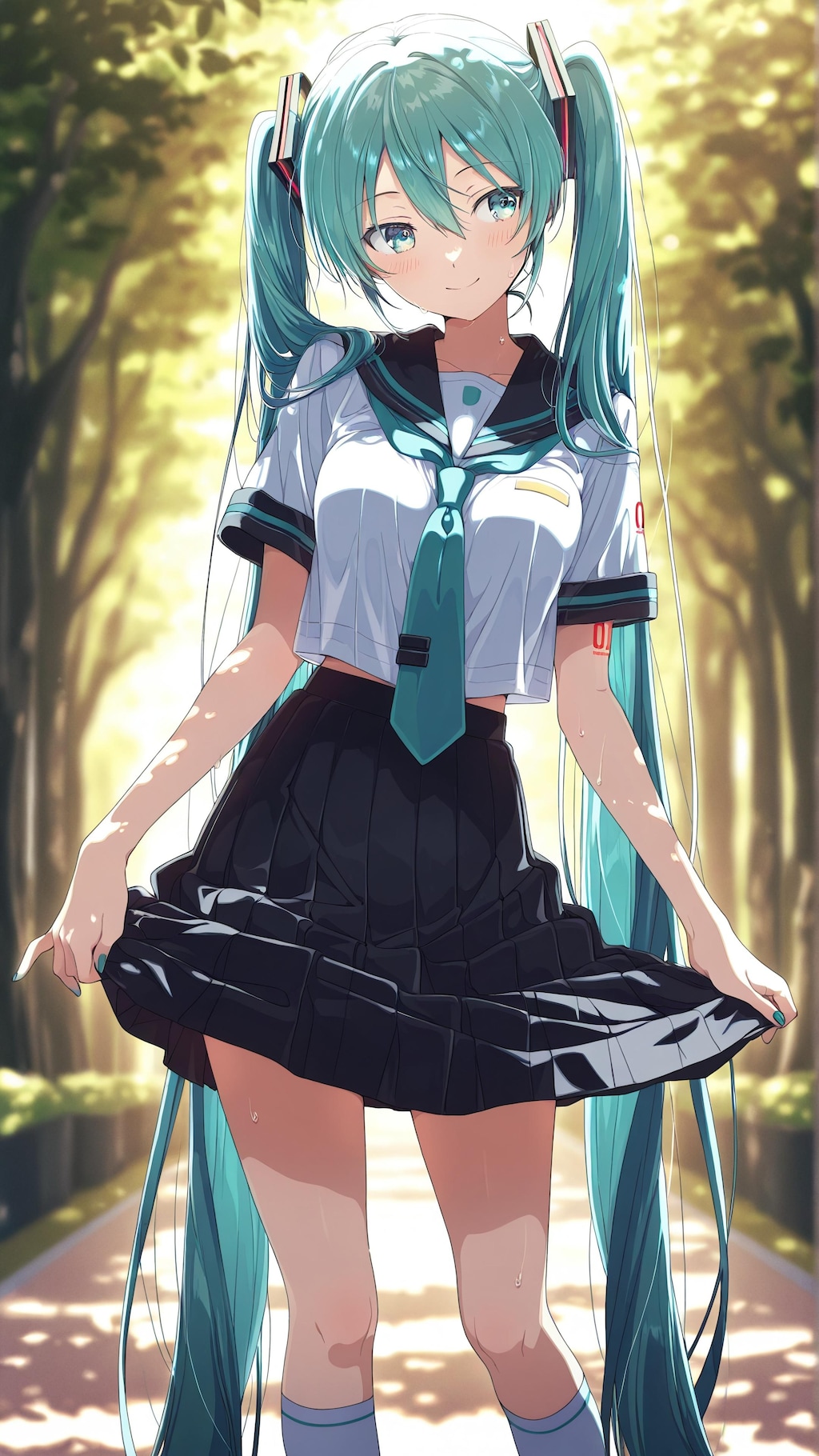 セーラー服のミクさん