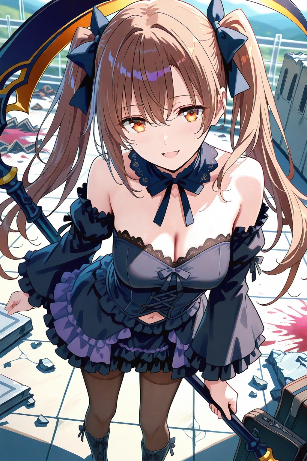 逃げないで？
