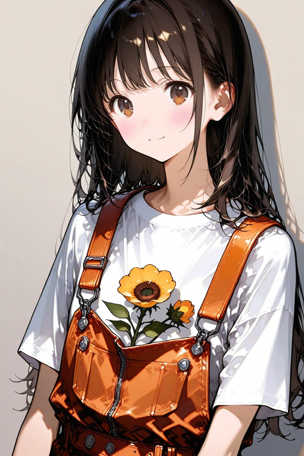 オーバーオール 21歳女性