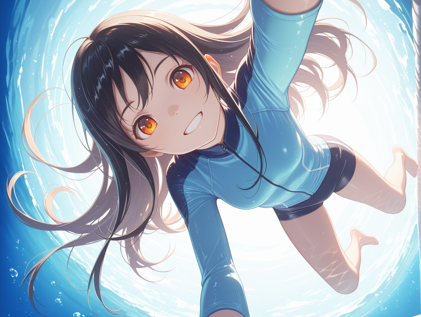 水泳習ってるから！
