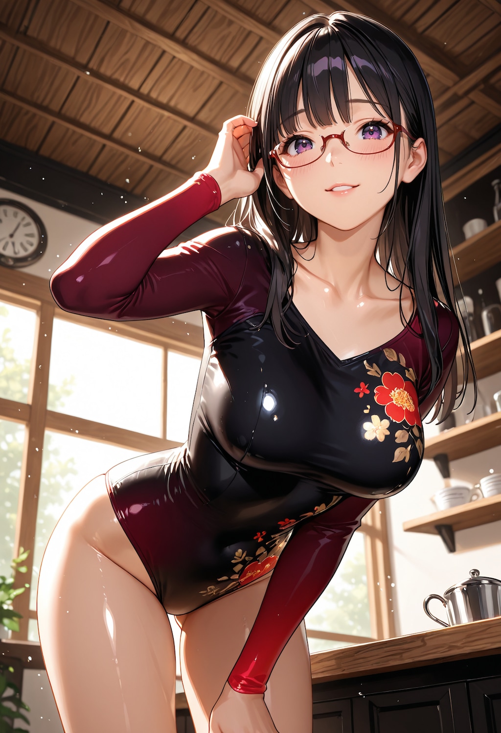 SDXLで新体操真面目ちゃん。